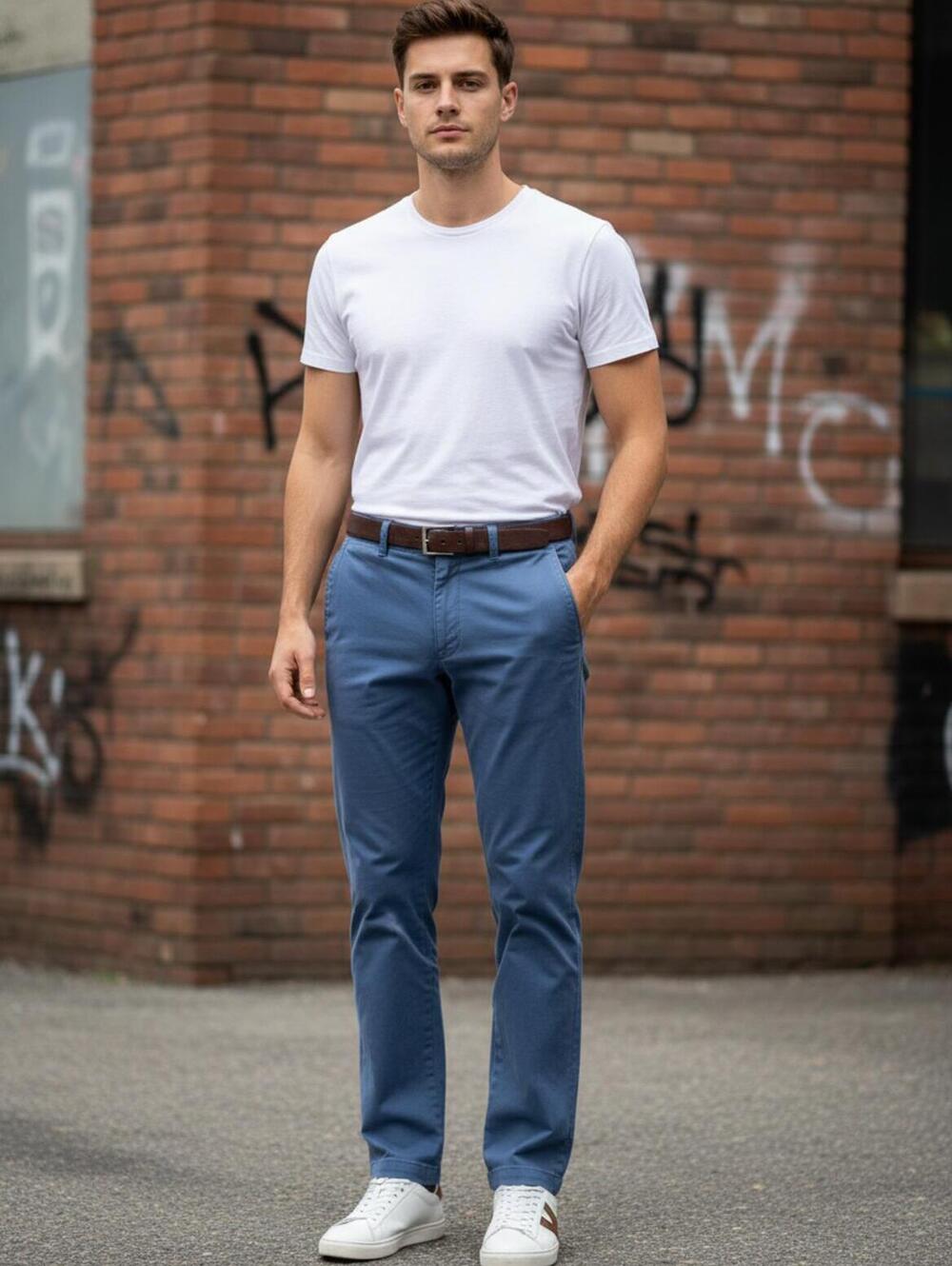 The Territory Ahead Men's Blue Casual‎ Pants SZ 36x32